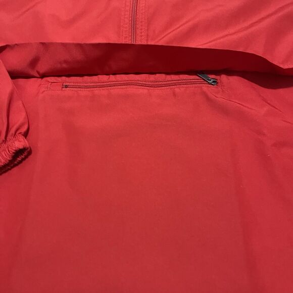 Pacific University Boxers Mens Jacket XL Red Anorak Windbreaker Oregon Champion - Picture 5 of 12